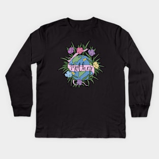 Mother Earth Kids Long Sleeve T-Shirt